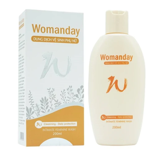 Womanday - Dung dịch vệ sinh phụ nữ hàng ngày của Đại Bắc