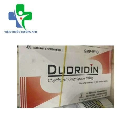 Duoridin Armephaco - Giảm các biến cố huyết khối do xơ vữa