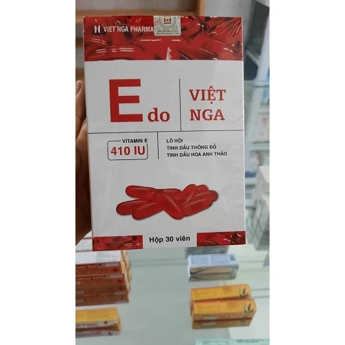 EDO Việt Nga - Bổ sung Vitamin E, chống oxy hóa, lão hóa da hiệu quả