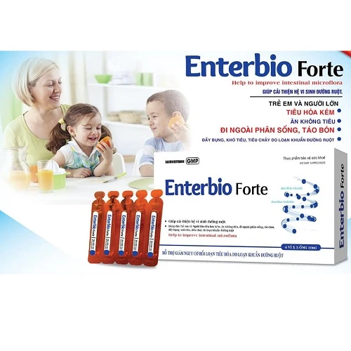 Enterbio Forte - Giúp cải thiện men vi sinh đường ruột hiệu quả
