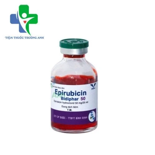 Epirubicin Bidiphar 10 - Điều trị ung thư vú hiệu quả
