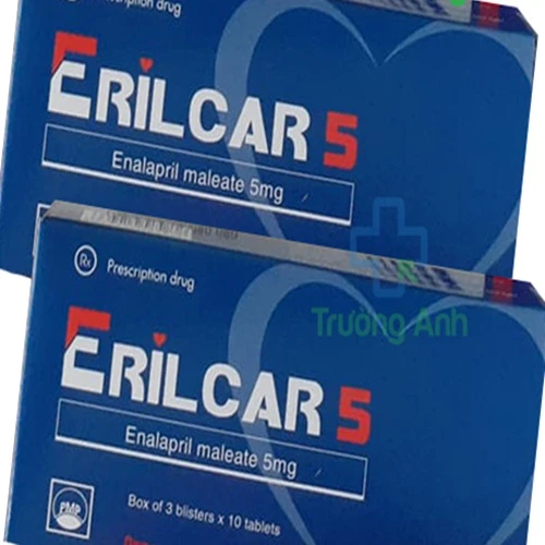 Erilcar 5 - Thuốc điều trị tăng huyết áp hiệu quả