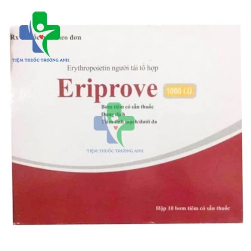 Eriprove 1000IU - Thuốc đièu trị thiếu máu hiệu quả Của Hàn Quốc