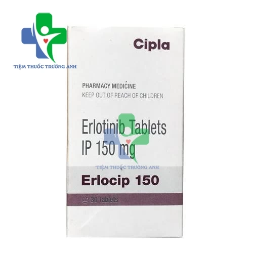 Erlocip 150mg - Thuốc điều trị ung thư phổi 