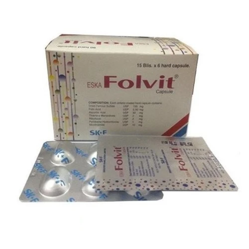 Eska Folvit - Thuốc bổ sung sắt hiệu quả của Bangladesh
