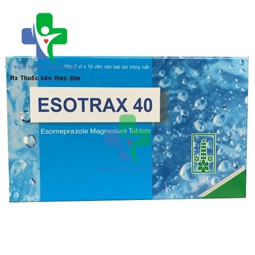 Esotrax 40mg - Điều trị viêm loét dạ dày, tá tràng hiệu quả