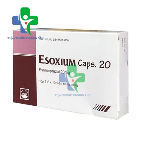 Esoxium caps 20 - Thuốc điều trị các bệnh dạ dày, tá tràng hiệu quả