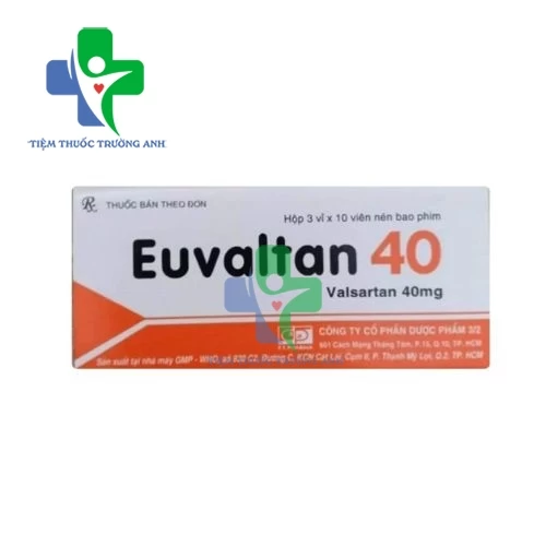 Euvaltan 40 F.T Pharma - Điều trị tăng huyết áp và suy tim