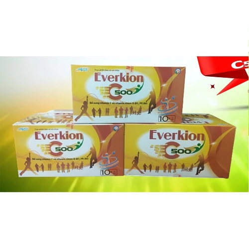 Everkion C500 - Giúp bổ sung Vitamin C và nhóm Vitamin B hiệu quả