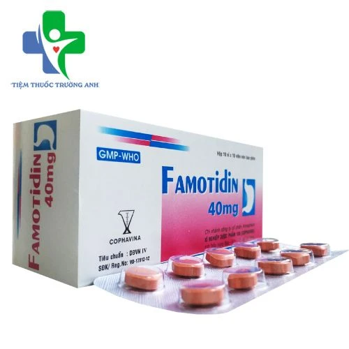 Famotidin 40mg Armephaco - Chỉ định điều trị loét dạ dày