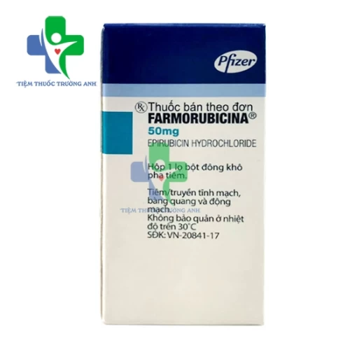 Farmorubicina 50mg- Thuốc điều trị ung thư hiệu quả của Ý