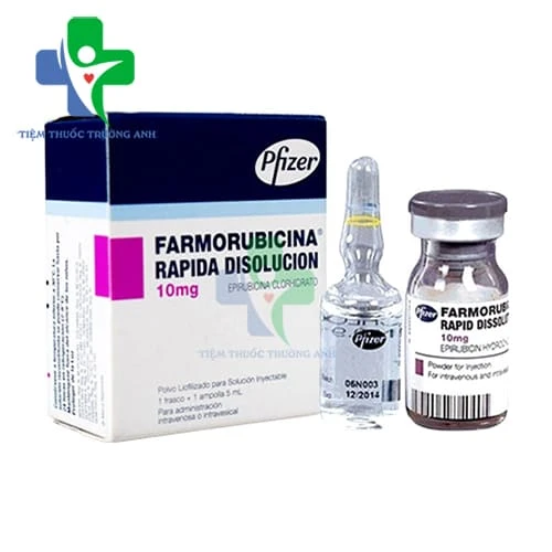 Farmorubicina 10mg - Thuốc điều trị ung thư của Ý