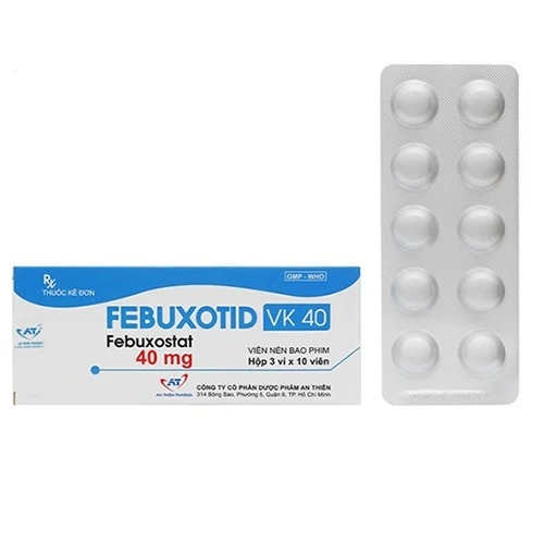 Febuxotid VK40 - Thuốc điều trị bệnh gout hiệu quả