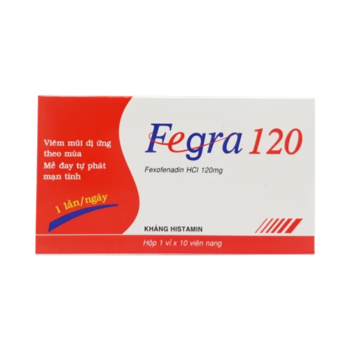 Fegra 120 - Thuốc trị viêm mũi dị ứng hiệu quả