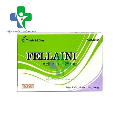 Fellaini Medisun - Điều trị bệnh vảy nến nặng trên diện rộng