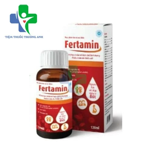 Fertamin 120ml - Bổ sung sắt và acid folic cho cơ thể
