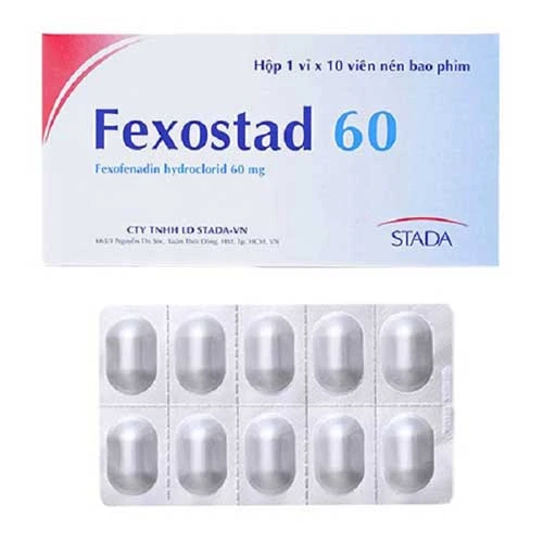 Fexostad Tab.60mg - Thuốc chống dị ứng của Stada hiệu quả