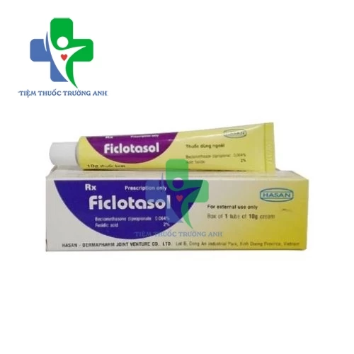 Ficlotasol Cream 10g - Thuốc điều trị bệnh viêm da hiệu quả (10 hộp)