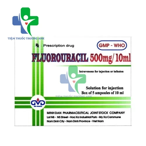 Fluorouracil 500mg/10ml MD Pharco