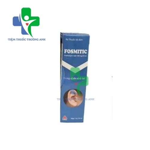 Fosmitic 300mg/10ml - Thuốc điều trị viêm tai hiệu quả