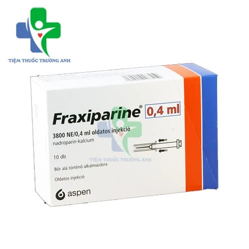 Fraxiparine 0.4ml Aspen - Thuốc phòng ngừa các rối loạn thuyên tắc huyết khối