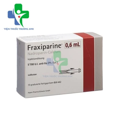 Fraxiparine 0.6ml Aspen - Thuốc phòng ngừa các rối loạn thuyên tắc huyết khối