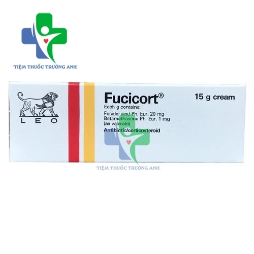 Fucicort Cream 15g - Thuốc điều trị viêm da nhiễm khuẩn hiệu quả