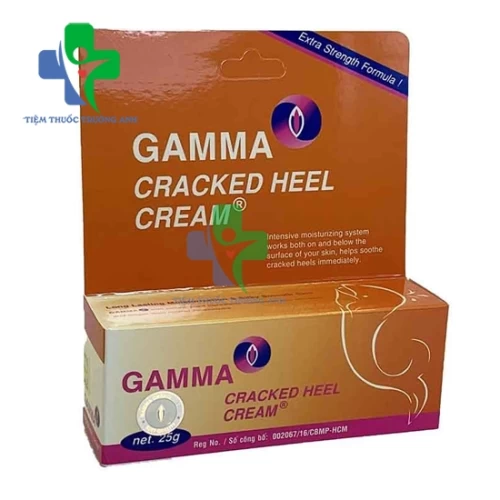 Gamma cracked heel Cre 25g - Kem dưỡng ẩm, trị khô da hiệu quả