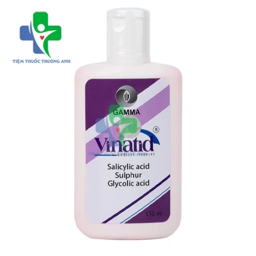 Vinatid Cleanser 150ml - Thuốc điều trị các bệnh lý ngoài da hiệu quả