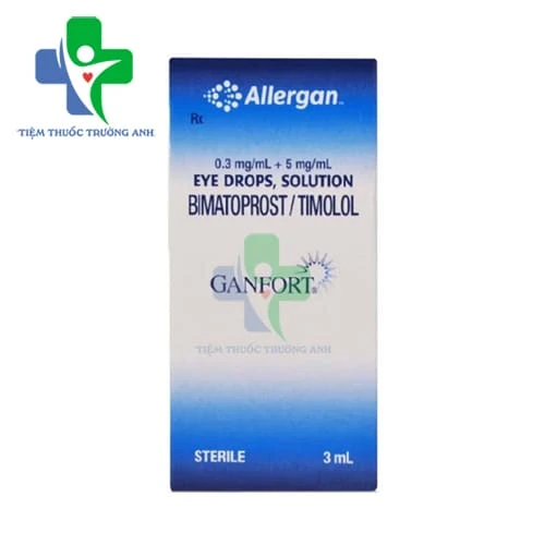 Ganfort Allergan - Thuốc điều trị Glaucoma góc mở