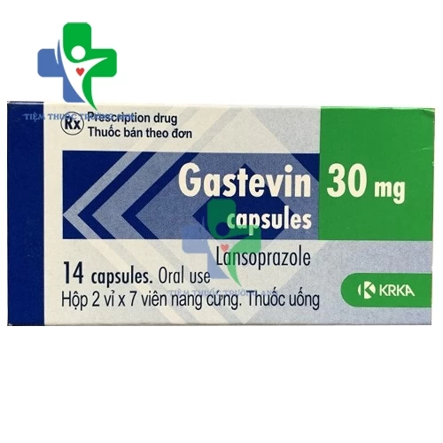  Gastevin 30mg - Thuốc điều trị viêm loét dạ dày, tá tràng hiệu quả