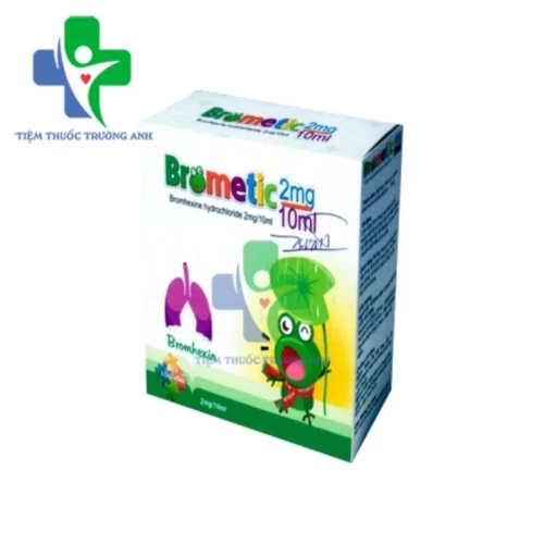 Brometic 2mg/10ml CPC1HN - Hỗ trợ điều trị loãng đờm