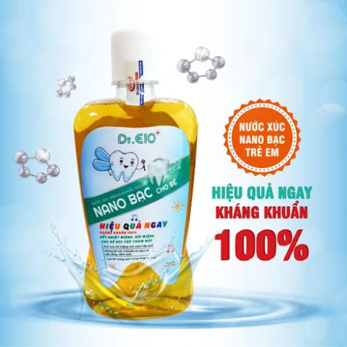 Gel rửa tay khô Dr.ELo nano bạc - Giúp làm sạch, kháng khuẩn của Éloge