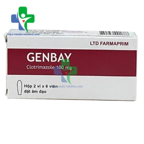 GENBAY -  Thuốc đặt âm đạo điều trị viêm nhiễm của Moldova