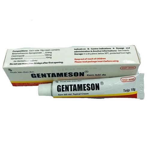 Gentameson 10g - Thuốc điều trị viêm da hiệu quả
