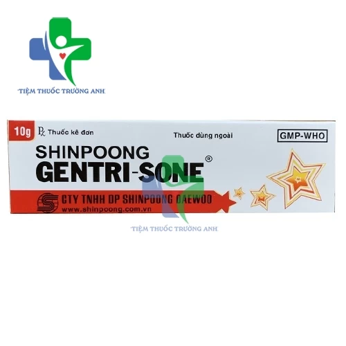 Gentrisone 10g - Thuốc điều trị bệnh viêm da dị ứng hiệu quả (10 hộp)