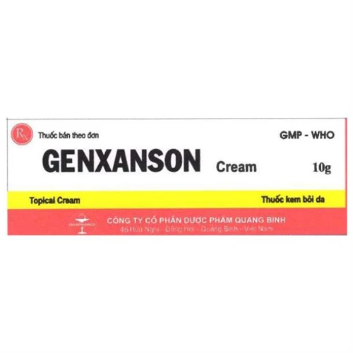 Genxanson 10g - Thuốc điều trị các bệnh da liễu hiệu quả