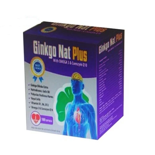 Ginkgo Nat Plus - Hỗ trợ điều trị và ngừa tai biến mạch máu não hiệu quả