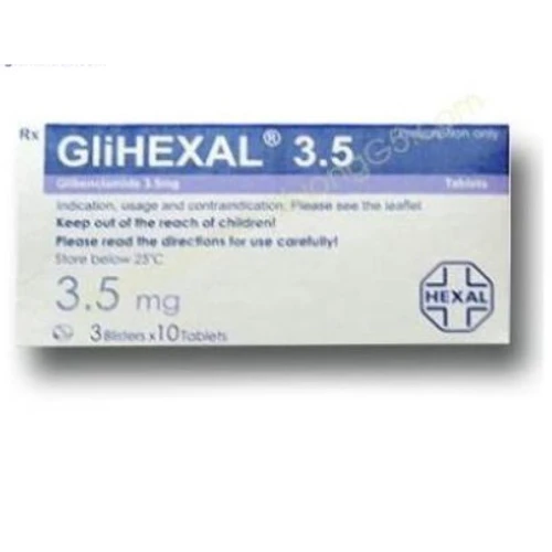 GliHexal Tab.3.5mg - Thuốc điều trị đái tháo đường hiệu quả