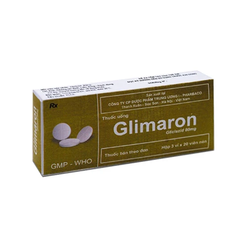 Glimaron 80mg - Thuốc điều trị bệnh đái tháo đường hiệu quả