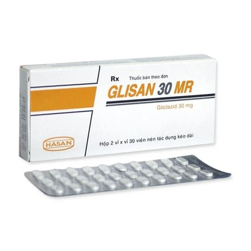 Glisan 30 MR - Thuốc điều trị bệnh tiểu đường hiệu quả