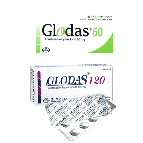 Glodas 60-120 - Thuốc hỗ trợ chữa viêm mũi dị ứng hiệu quả