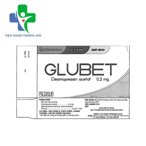 Glubet - Điều trị đái dầm ban đêm tiên phát