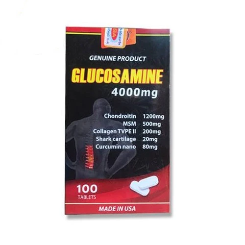 Glucosamine 4000mg - Điều trị các bệnh xương khớp hiệu quả của Mỹ