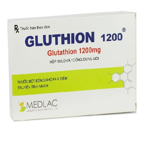 Thuốc bột pha tiêm Gluthion Medlac 1200mg