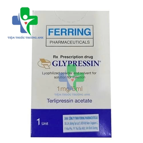 Glypressin 1mg - Thuốc làm giãn tĩnh mạch thực quản của Thụy Sỹ