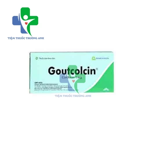 Goutcolcin 1mg Agimexpharm - Điều trị đợt cấp của bệnh gút