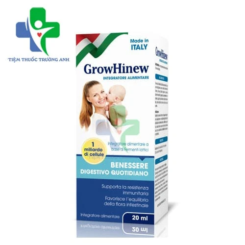 GrowHinew Erbex - Giúp bổ sung lợi khuẩn, hỗ trợ tăng cường sức đề kháng