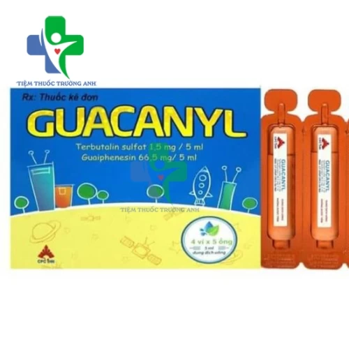 Guacanyl 5ml CPC1HN - Thuốc giảm ho, long đờm