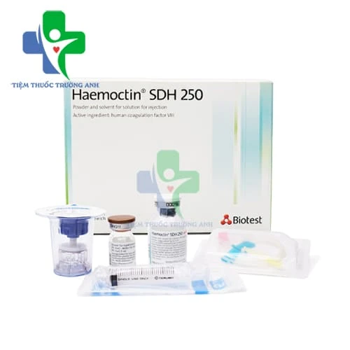 Haemoctin SDH 250 Biotest - Thuốc điều trị bệnh máu khó đông do kháng thể kháng lại yếu tố VIII